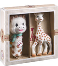 Sophie the giraffe sophiesticated gift set - baby toys - squeeze rattle - maternity gift - baby shower gift - 4-piece