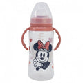 BABY BOTTLE 350 ML - SILICONE WITH PACIFIER MINNIE MOUSE
