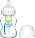 Dr. brown's options+ anti-colic baby bottle - wide neck bottle - glass - 150ml