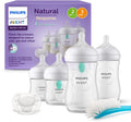 Philips avent natural response bottle - starter set for newborn babies scd657 11 - baby bottles with anti-colic teat