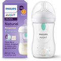 Philips avent natural response baby bottle 260 ml – flow 3 - stars - 1 bottle - scy673 82