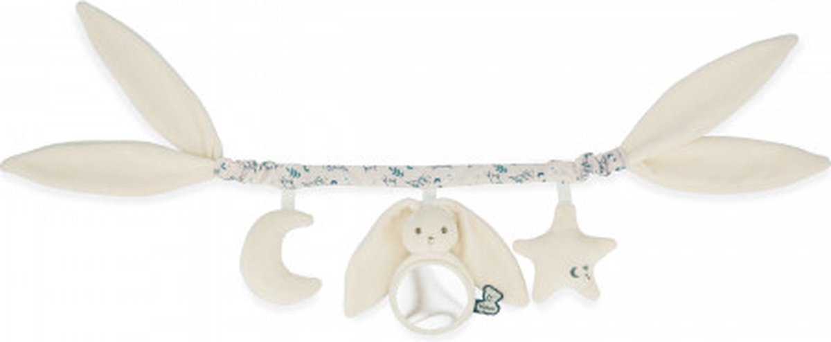 Kaloo lapinoo – pram tensioner - pram accessory - cream - rabbit