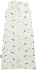 Meyco baby moon baby summer sleeping bag - indigo - 60cm - 0.3 tog
