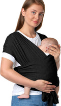 Momcozy easy-wear – baby sling – x-shape – hands-free – suitable for babies to toddlers