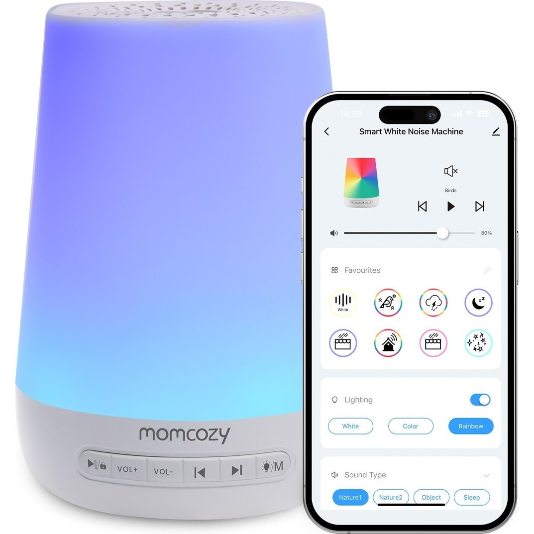 Momcozy Smart Baby Sound Machine - App Remote Control