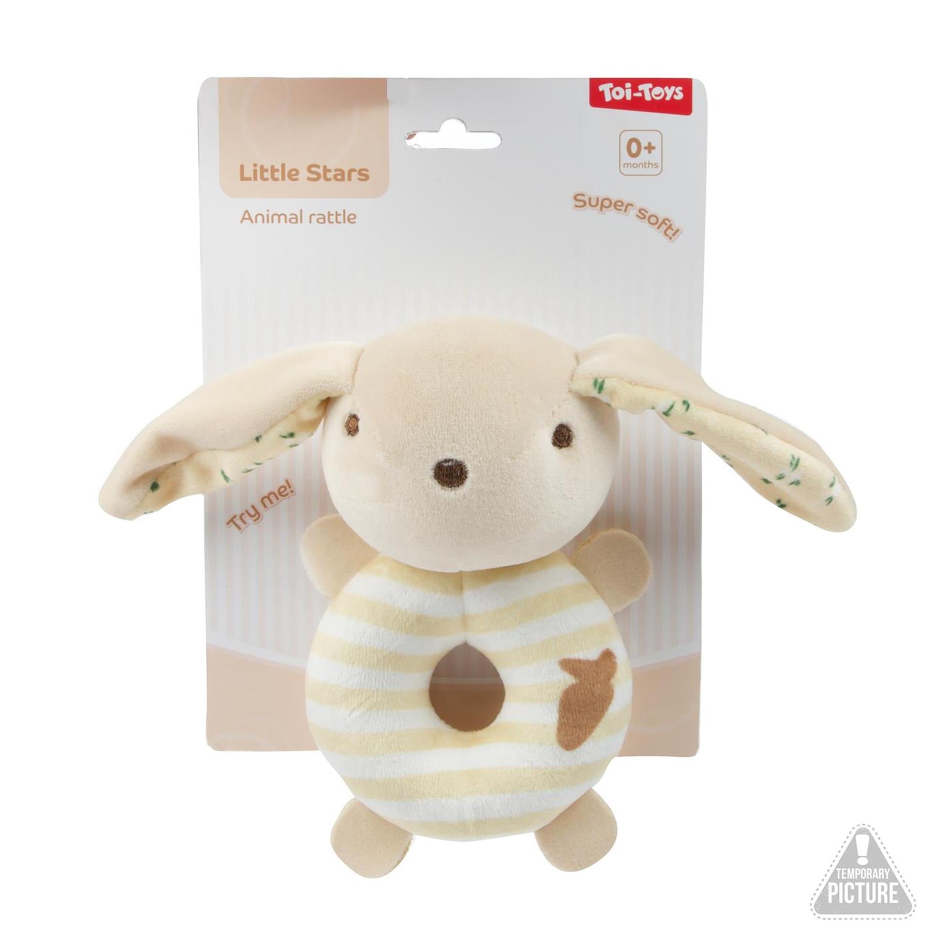 Toi-toys little stars baby animal rattle