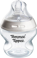 Tommee tippee natural start baby bottle - set of 1 x 150ml baby bottle - extra low supply speed 0m+