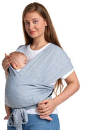 Momcozy easy-wear – baby sling – x-shape – hands-free – suitable for babies to toddlers