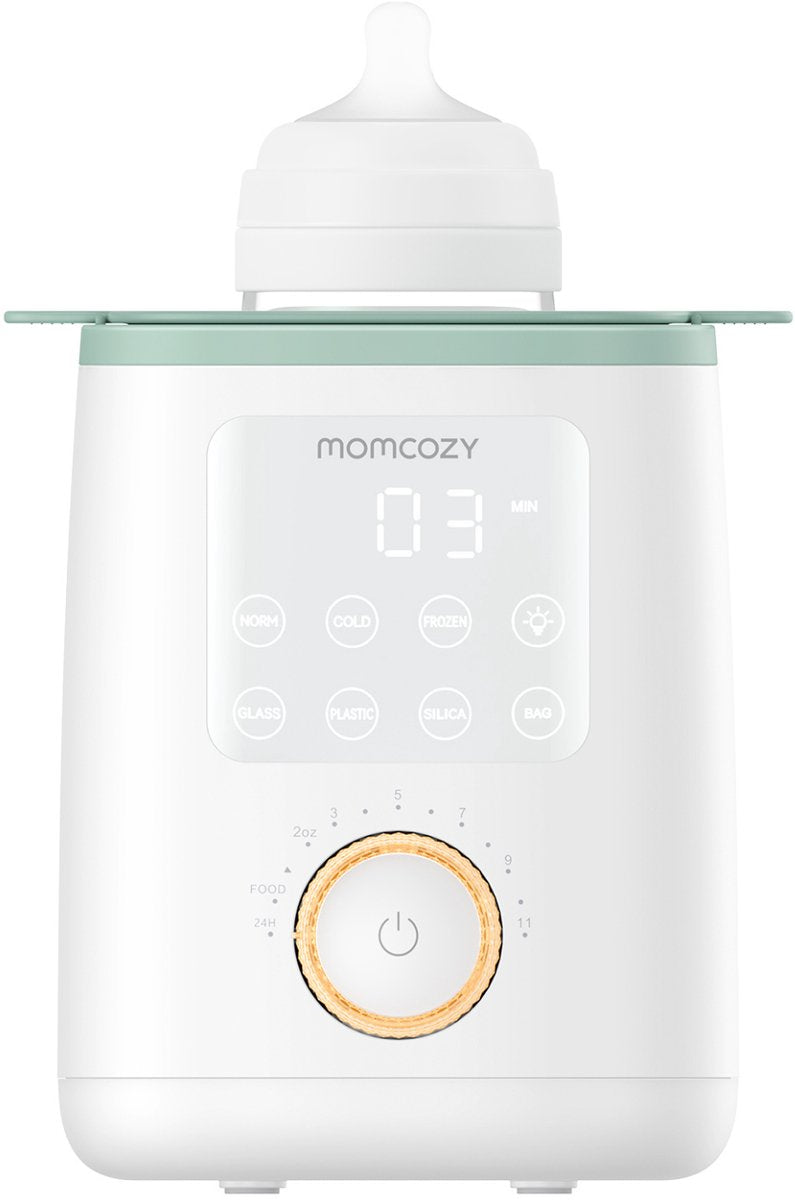 Momcozy mw02 analog bottle heater – water bath heater for baby bottles and pots – with lighting keep warm function