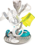 Babyono baby ono tulip bottle dryer - drying rack for baby bottles and pacifiers - BPA-free - gray