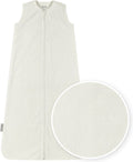 Meyco baby plume baby summer sleeping bag - off-white - 70cm - 0.5 tog