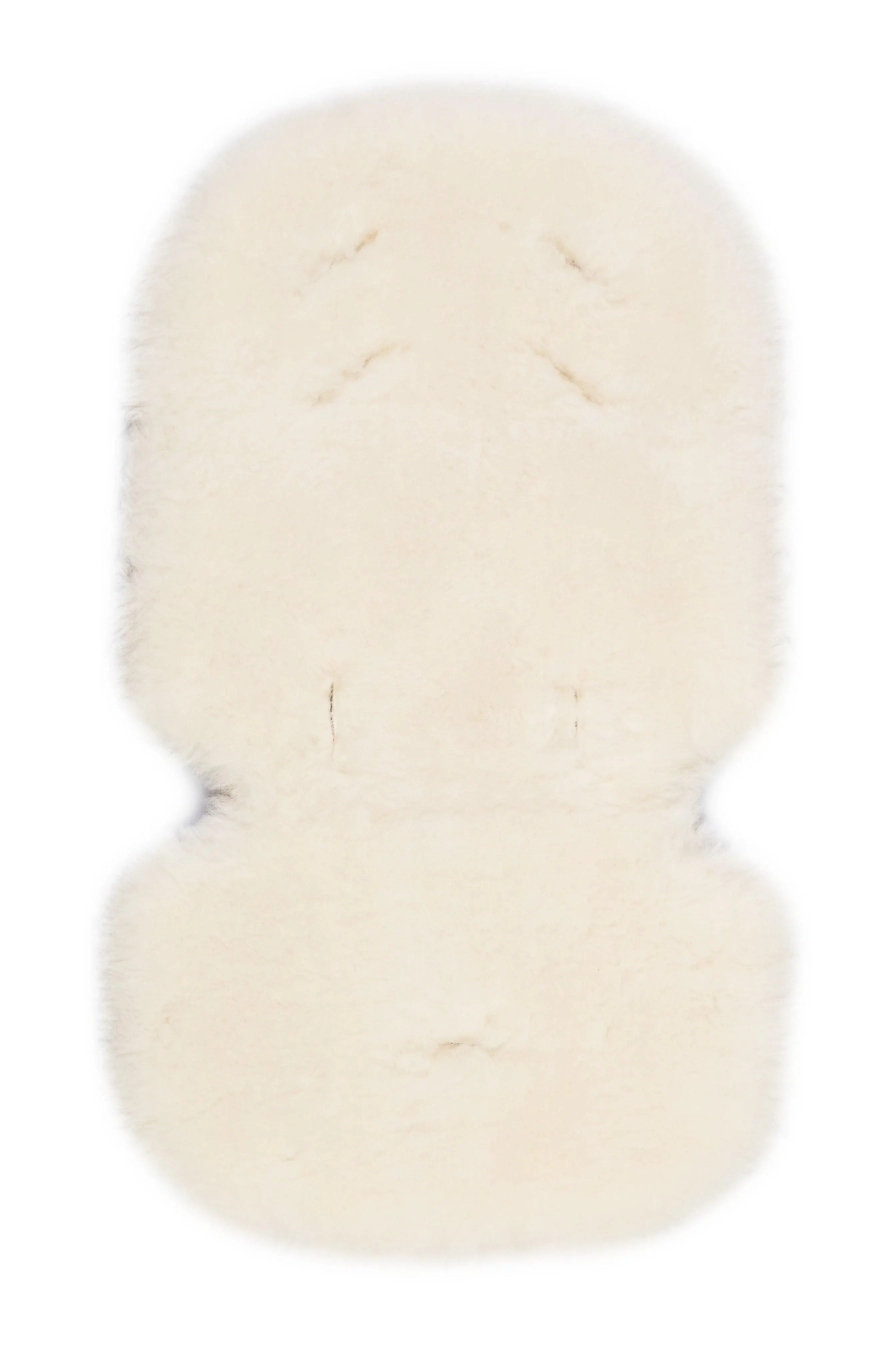 Ivory Natural Sheepskin Stroller Liner