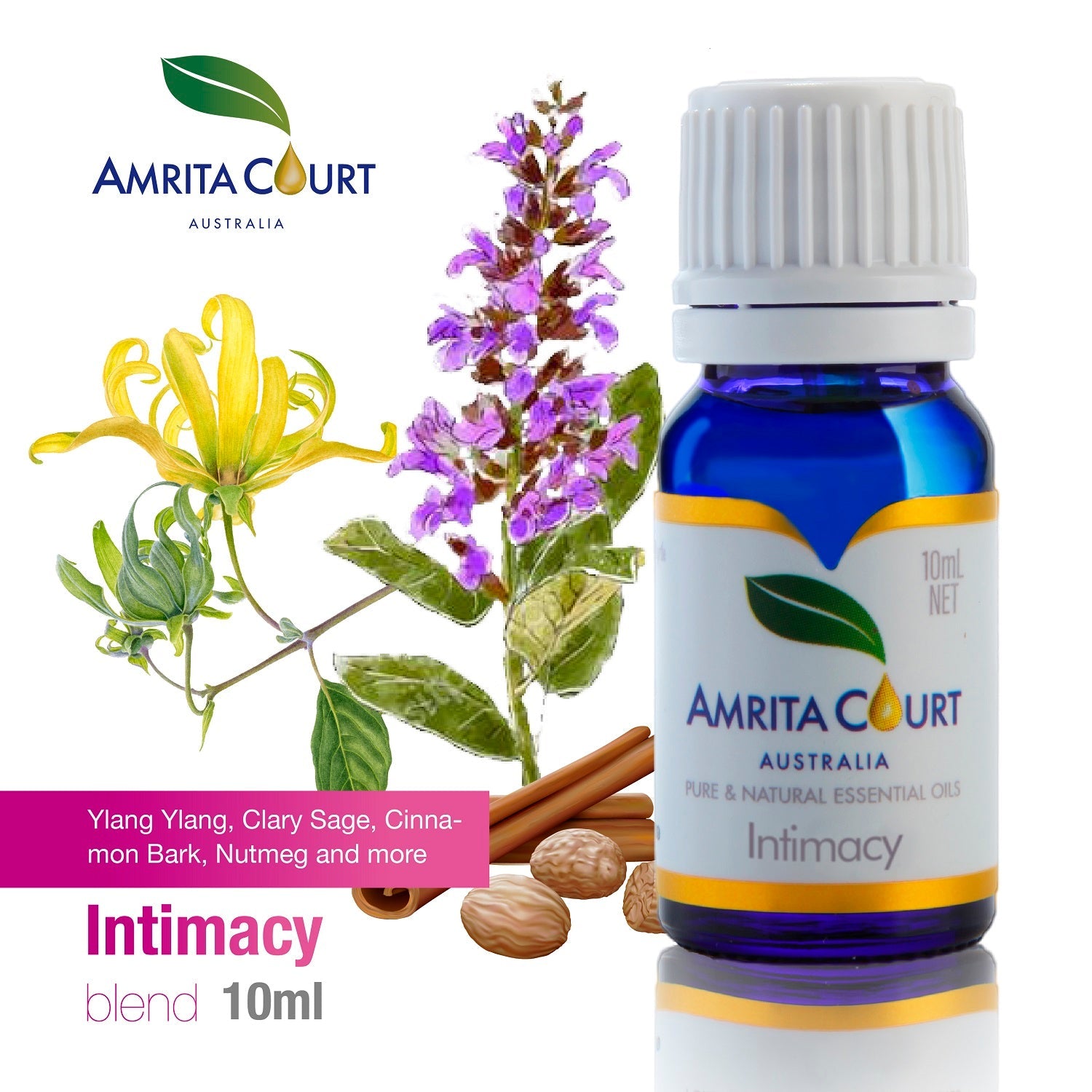 Intimacy+Wood Diffuser | Sensual & Euphoric | Female Hormone | Postpartum | Essential Oil Combo